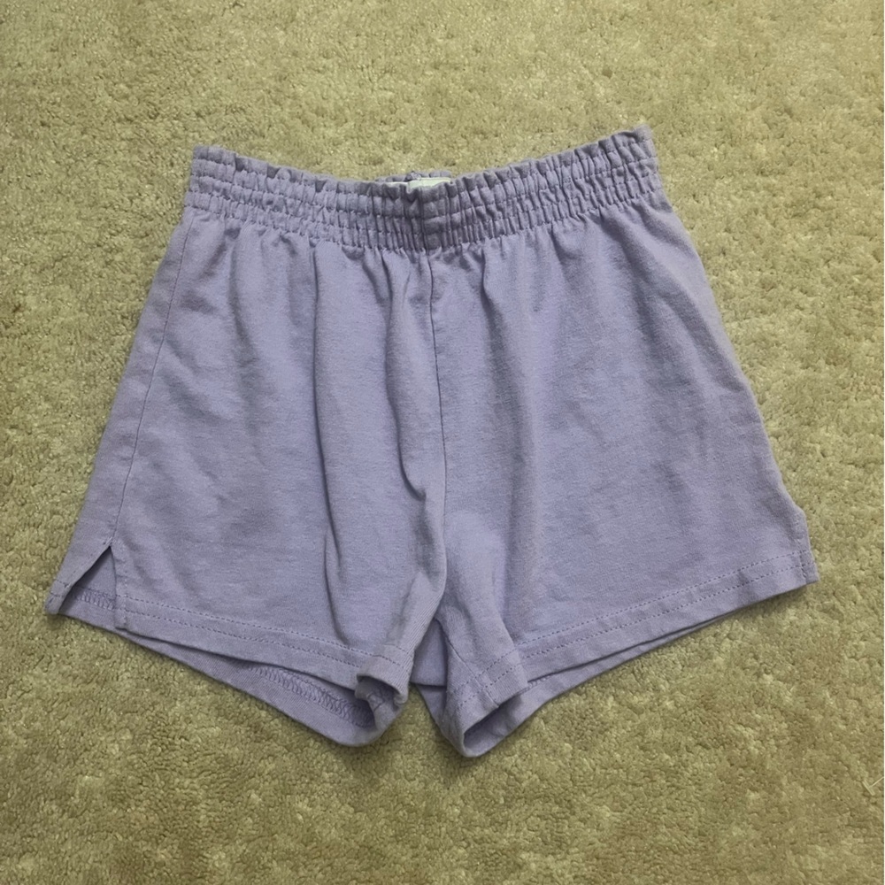 Soffe Pastel Purple Cheer Shorts LAST CHANCE